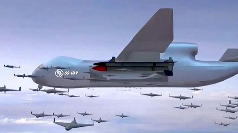 China enthüllt neues Drohnen-Mutterschiff mit gefährlichem Potenzial China enthüllt neues Drohnen-Mutterschiff mit gefährlichem Potenzial