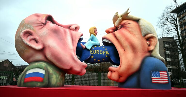 Rosenmontagszug: Putin zieht nur durch Düsseldorf
